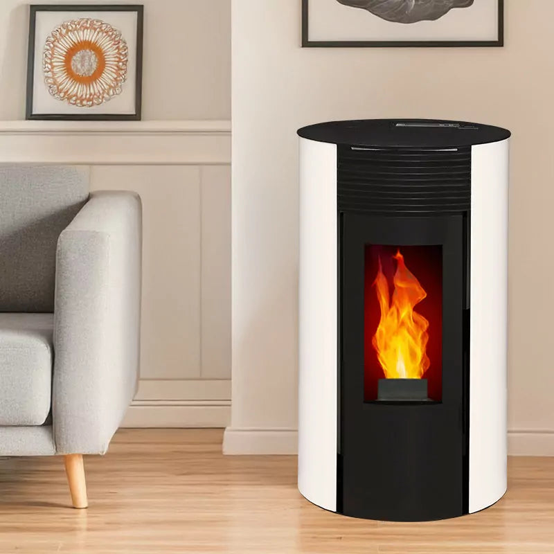 Luftdichter Pelletofen (konzentrischer Abzug oben) – Giuliana Up – 9,1 kW